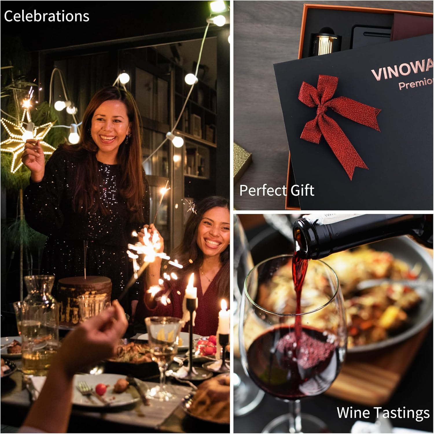 VINOWAKE Premior Wine Gift Set