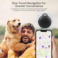 (iOS Only)MVTAG Waterproof Bluetooth Tracker and Item Locator - Compatible with iOS Find My App,Replaceable Battery,Anti-lost tracking devices