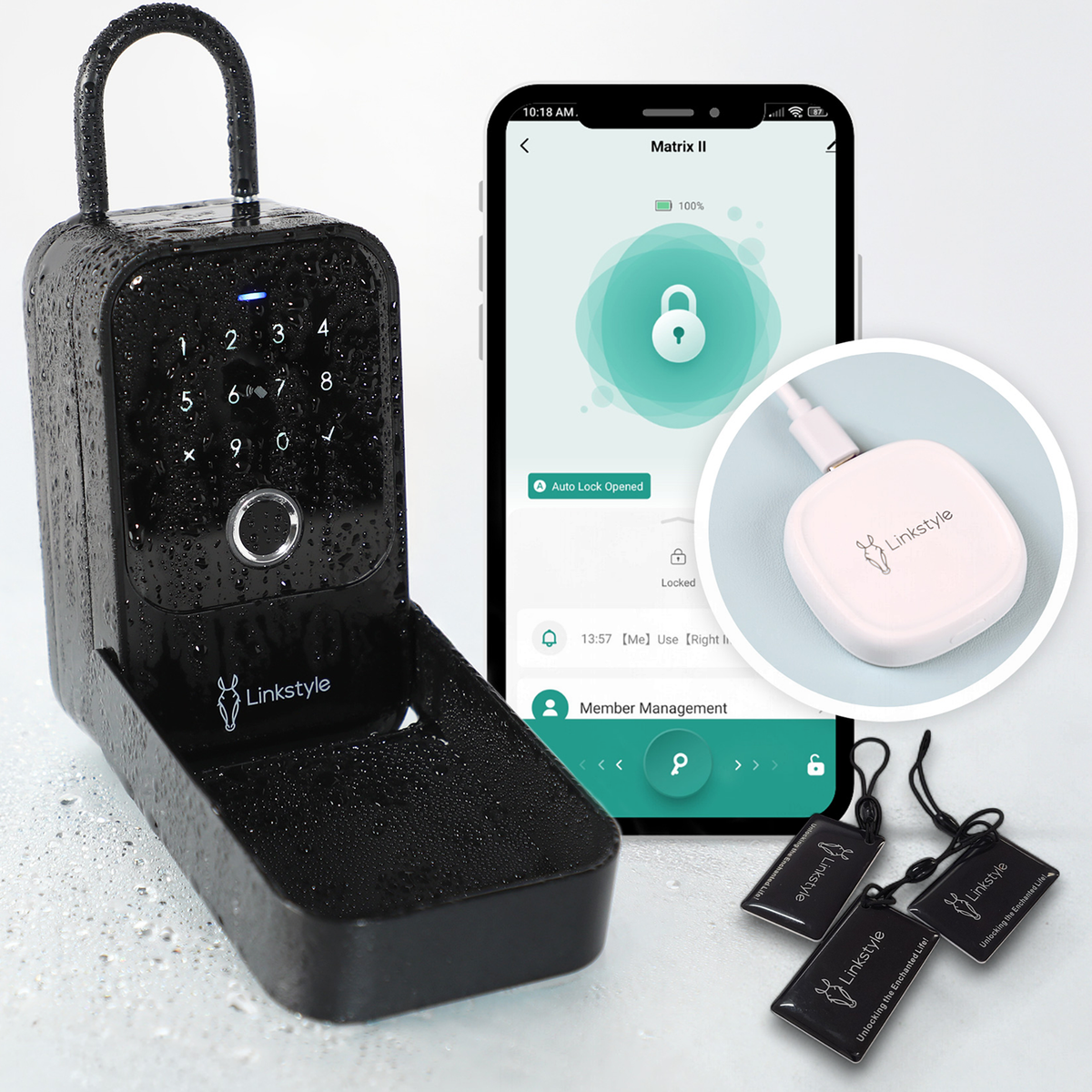 MATRIX II Smart Key Lock Box | LinkStyle.life